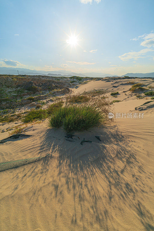 Cam Duc san dune 的日落